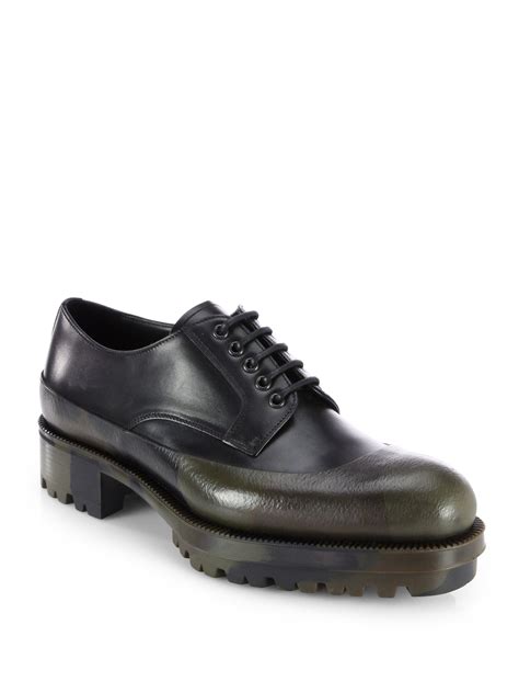 prada oxford sneakers|Prada leather lace up shoes.